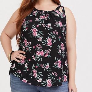 Torrid floral blouse top